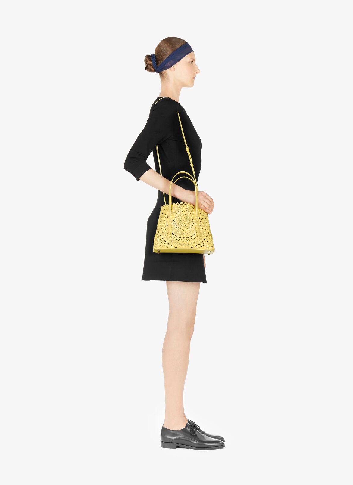 Handbags ALAÏA TOPAZ YELLOW HANDBAGS